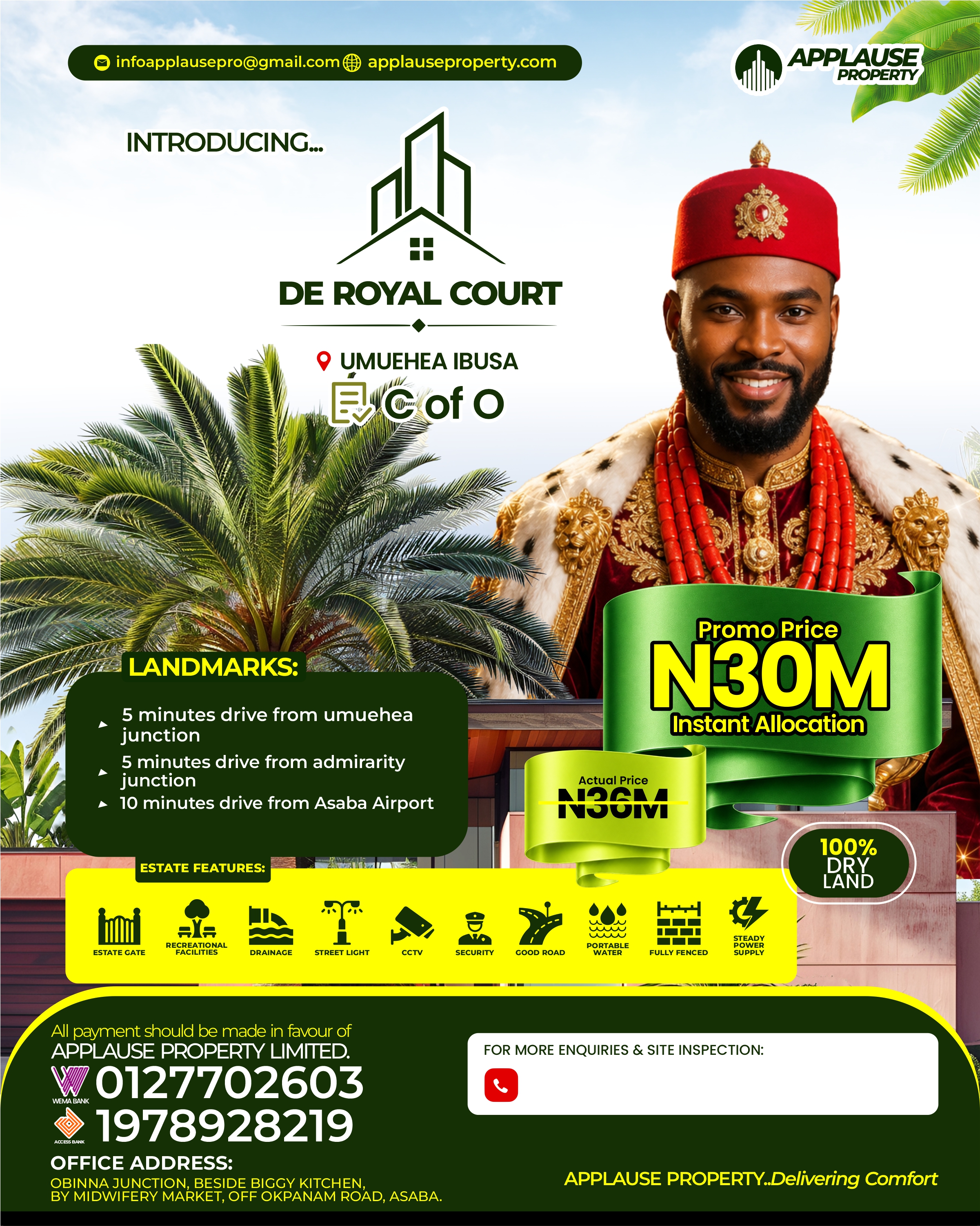 De Royal Court Flyer